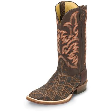 justin boots elephant skin