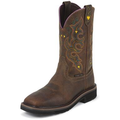 justin stampede composite toe