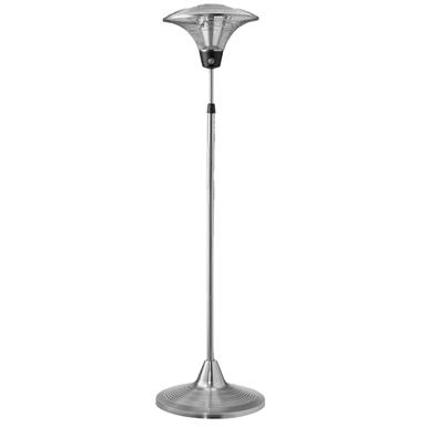 Nomura Free Standing Outdoor Heater Stainless Steel 584392 Fire Nomura Free Standing Outdoor Heater Stainless Steel
