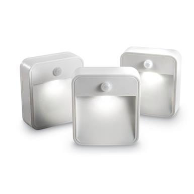 Mr Beams Stick Anywhere Wireless Motion Sensor Led Night Lights 3 Mr Beams Stick Anywhere Wireless Motion Sensor Led Night Lights 3 Pack