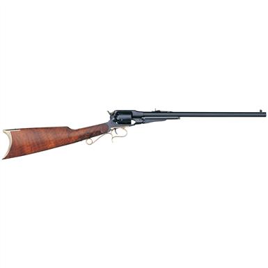 Uberti Reproduction Remington 1858 New Army .44 Revolving Target Carbine Black Powder Rifle