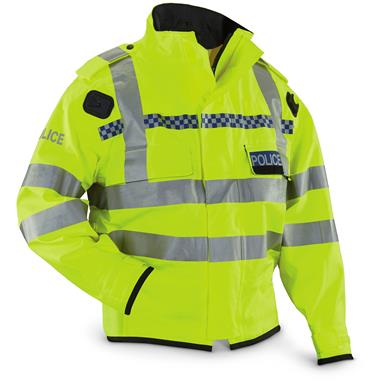 British Police Surplus Hi-Vis Jacket, Used