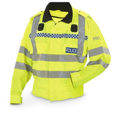 British Police Surplus Hi-Vis GORE-TEX Jacket, Like New