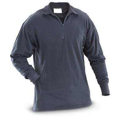 Dutch Military Surplus Quarter Long Sleeve Shirts, 2 Pack, Used