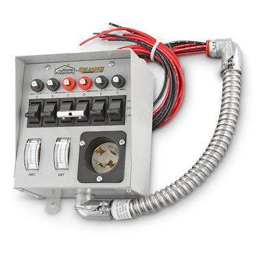 Reliance Controls® 6-circuit Transfer Switch - 609052, Generator