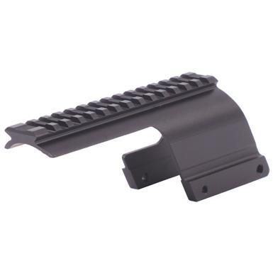 Mossberg 500 12 Gauge Shotgun Saddle Scope Mount - 610453, Scope Rings ...