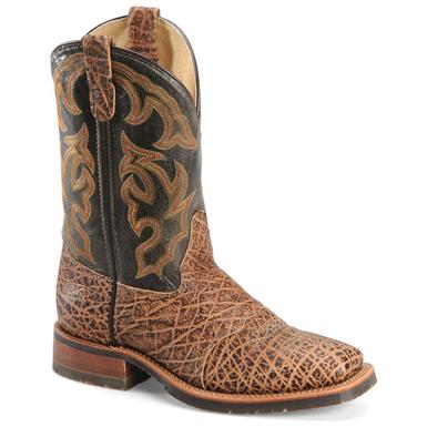 elephant square toe boots