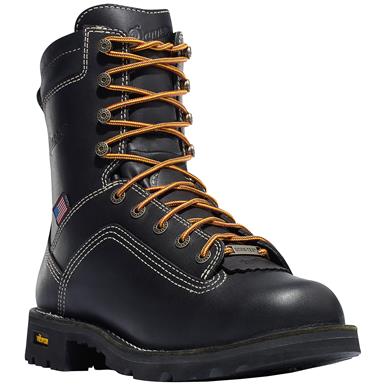 Danner Men's Quarry USA Waterproof Alloy Toe Work Boots, GORE-TEX