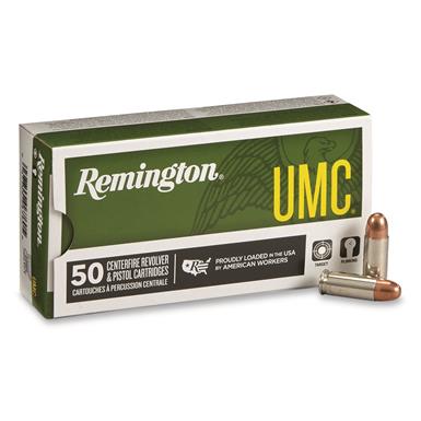 Remington UMC, .38 Super +P, MC, 130 Grain, 50 Rounds