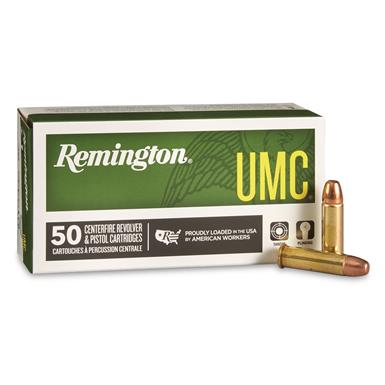 Remington UMC, .38 Special, MC, 130 Grain, 50 Rounds