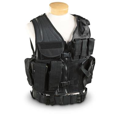5ive Star Gear Multi-pocket Crossdraw Vest - 618709, Tactical Clothing ...