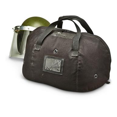 German Military Surplus Padded Helmet Bag Used 619092 German Military Surplus Padded Helmet Bag Used