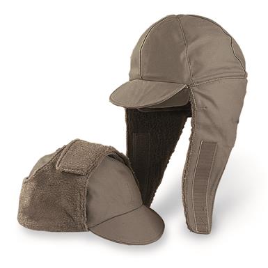 German Military Surplus Winter Hats, 4 Pack, Used