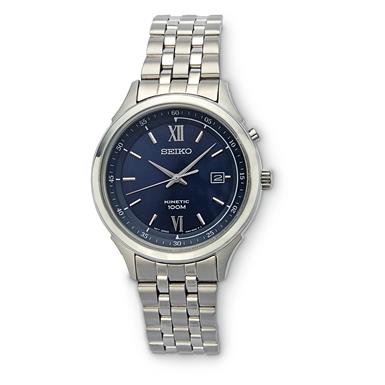 seiko blue face dive watch