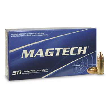 Magtech, 9mm, FMJ, 115 Grain, 250 Rounds