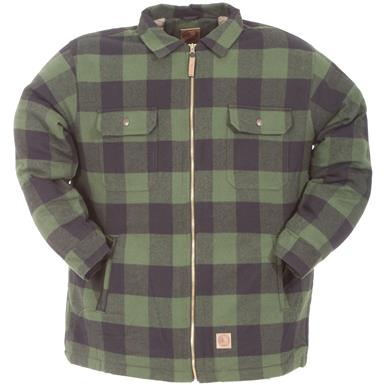 Berne® Heavyweight Flannel Lumberman's Coat - 621562, Shirts & Polos at ...
