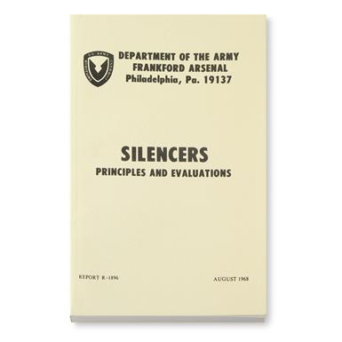 U.S. Military Surplus Technical Manual on Silencers, New