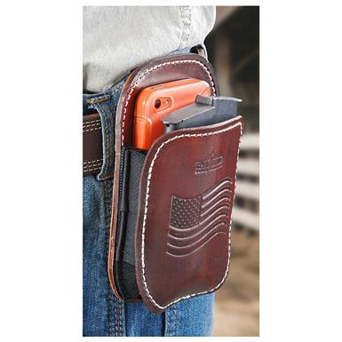 BlueStone Safety 3-in-1 Leather Belt Clip Holster