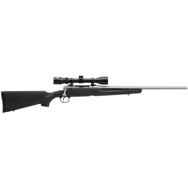 Savage Axis Stainless XP, Bolt Action, .223 Remington, 22" Barrel, 3-9x40mm Scope, 4+1 Rounds