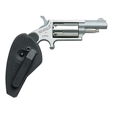 NAA Holster Grip with Conversion Cylinder, Revolver, .22 Magnum, Rimfire, 1.625" Barrel, 5 Rounds