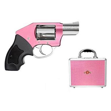 Charter Arms Chic Lady Undercover Lite, Revolver, .38 Special, 53852, 678958538526, Pink / DAO