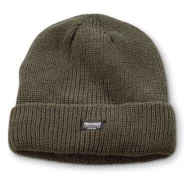 3 Mil-Tec Thinsulate Olive Drab Watch Caps
