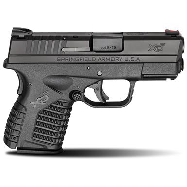 Springfield XD-S 3.3" Single Stack, Semi-Automatic, 9mm, Bi-Tone, Essentials Package, 8+1 Rounds