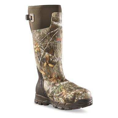 LaCrosse Men's Alphaburly Pro 18" Waterproof Insulated Hunting Rubber Boots, 1,600 Gram, Camo