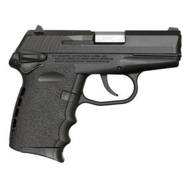 SCCY CPX-1, Semi-automatic, 9mm, 3.1" Barrel, Black Nitride Finish, 10 Round Capacity