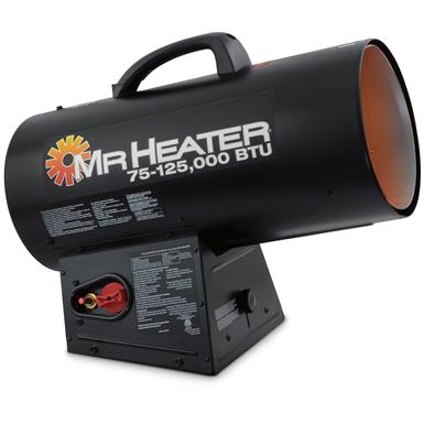 Mr. Heater Forced Air Propane Heater, 125,000 BTU