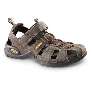 crocs swiftwater men's leather fisherman sandals