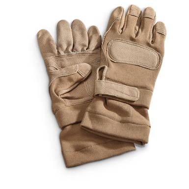U.S. Military Issue Combat Gloves, Fire Resistant, New