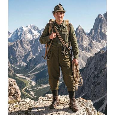 Italian Military Surplus Cotton Alpine Knickers, New