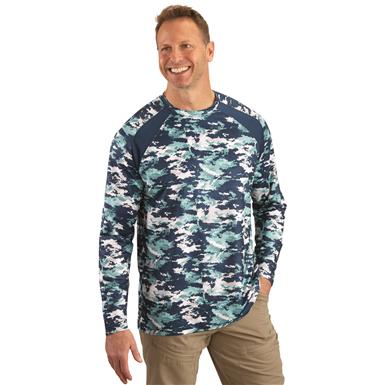 Guide Gear Men's Performance Fishing/UPF shirts Long Sleeve Shirt