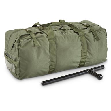U.S. Military Surplus Zip Duffel Bag, Used