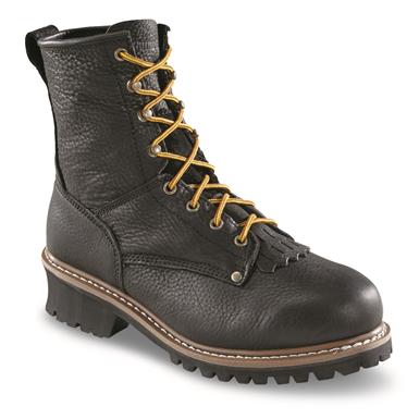 Guide Gear Men's Sawtooth Logger Work Boots