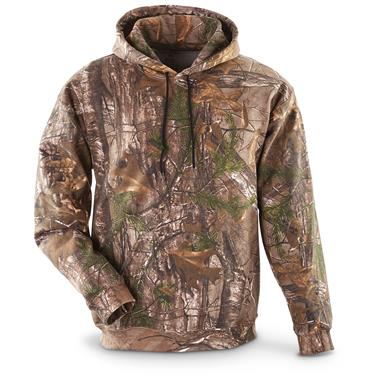 Realtree Men's Camo Hoodie - 663410, Camo & Shooting Shirts At ...