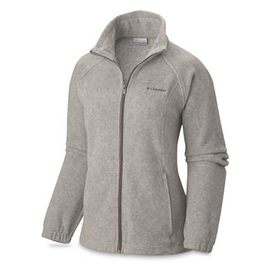 Columbia Women's Benton Springs Full Zip Fleece Jacket - 664795, Fleece ...