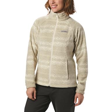 Columbia Women's Benton Springs Print Full Zip Fleece Jacket