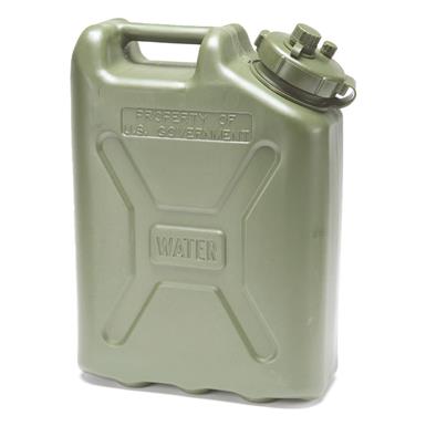 U.S. Military Surplus 5-Gallon Water Can, New