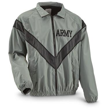 U.S. Army Surplus Physical Training Jacket, Used