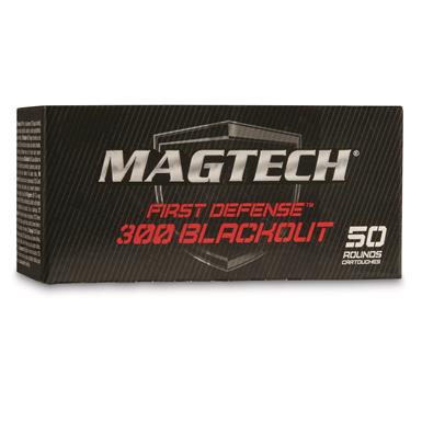 MagTech First Defense, .300 AAC Blackout, OTM, 115 Grain, 50 Rounds