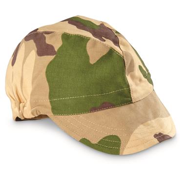 Italian Military Surplus Desert Field Caps, 3 Pack, New