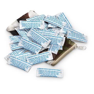 floc packets purification chlor