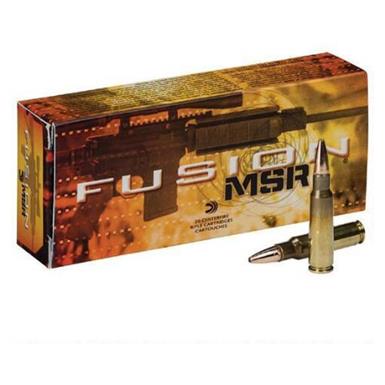 Federal Fusion MSR, 6.8mm Remington SPC, SP, 90 Grain, 20 Rounds