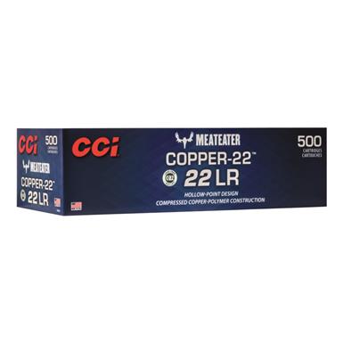 CCI Copper-22, .22LR, 21 Grain, CCP-HP, 50 Rounds