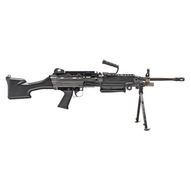 FN M249S, Semi-Automatic, 5.56x45mm, 20.5" Barrel, 30 Rounds, 30 / Belt-fed Round Capacity