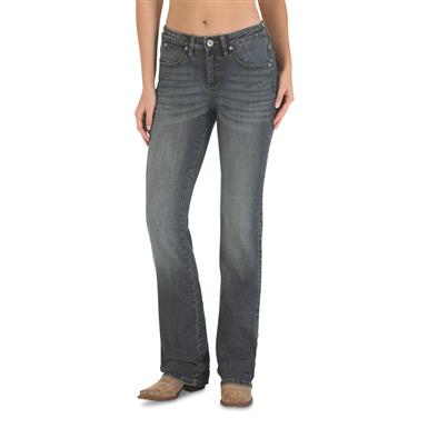 wrangler women's as real as wrangler classic fit bootcut jean