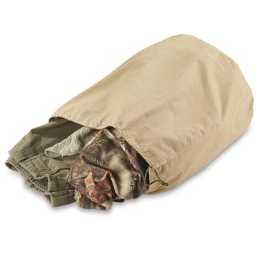 French Military Surplus Laundry Bags, 4 Pack, Like New