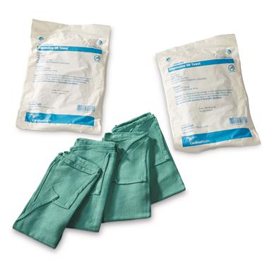 U.S. Military Surplus Surgical Towels, 12 pack, New